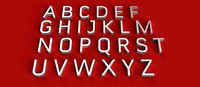 CONVECTION Font uppercase and lowercase 3D Letters STL FILE | 3D