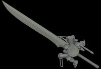 Final Fantasy XV FFXV engine sword | 3D