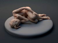 Nude woman | 3D