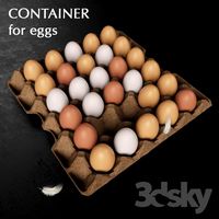Sontainer for eggs