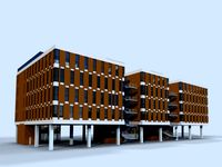 Architecture 346 3D Model