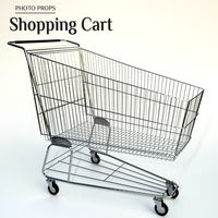 Photo Props: Shopping Cart - Extended License