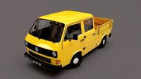 VOLKSWAGEN TRANSPORTER T3 PICKUP DOBLE CAB 1980