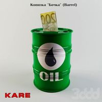 Копилка бочка
