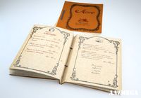 Restaurant Menu 3D Model