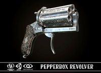 Pepperbox Revolver Steel