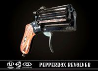 Pepperbox Revolver Dark