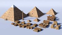 ancient egyptian pharaohs buildings
