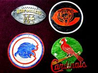 Football and baseball logo pack     signs