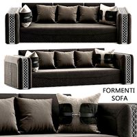 Formenti FOR2476 Infinity Sofa low poly 3d model