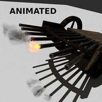 Machine Gun by Leonardo Da Vinci