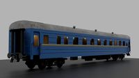 Russian passenger vagon serial 47d