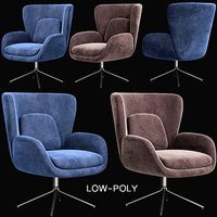 NORMAN Giratoria low poly 3d model