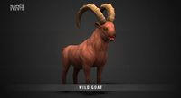 Stylized Wild Goat