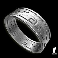 Aztec Ring Band