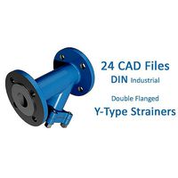 Y-Type Strainers - DIN Flanged Ends -