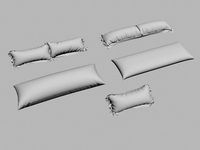 pillow collection shape bed sofa bedroom livingroom room cloth