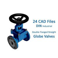 Straight Globe Valves - DIN Flanged Ends -
