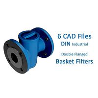 Basket Filters - DIN Flanged Ends -