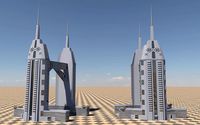 Sci-fi SkyScraper