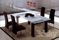 table with chairs Tonin Casa
