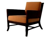 Rawhide Weave Lounge Chair