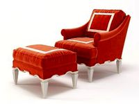 Palm Beach Armchair and Ottoman