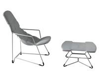 Plein Air Armchair 271 and Footstool 272