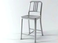 Navy Counter Stool