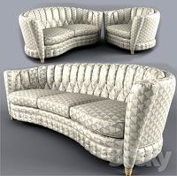 Set of upholstered furniture