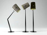 Fork floor lamp