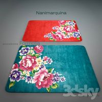 carpet Formosa Blue and Red