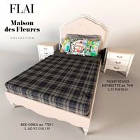 BedFlaiOdilenight table 3D Model
