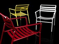 Straw lounge chair