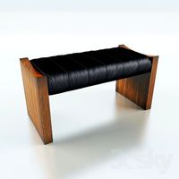 Leather Bench