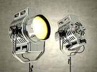 1940s floor lamp