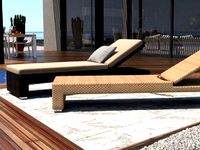 Lounge beach chair