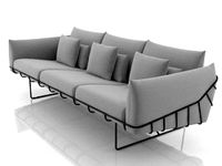 Wireframe sofa 3 seat