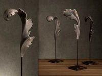 Cast Acanthus Leaves on Stands