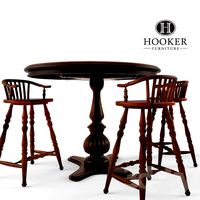 Hooker Furniture table + chair