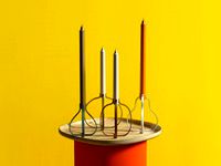 Clip candleholder