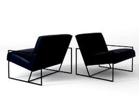 Thin Frame Lounge Chair
