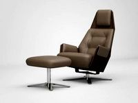 1717 Mesh 805 Armchair and 750 Footstool