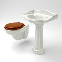 Wash basin and toilet Devon &amp;amp; Devon