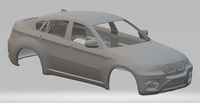 X6 E71 Printable Body Car | 3D