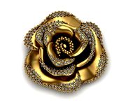 flower rose  print model | 3D
