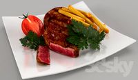 Grilled meat