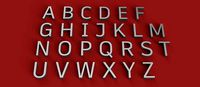 ARTIBOOK  Font uppercase and lowercase 3D Letters STL FILE | 3D
