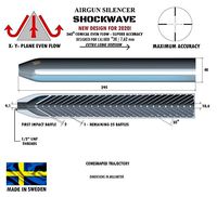 Silencer SHOCKWAVE extra long 30 | 3D