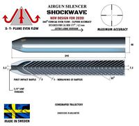 Silencer Shockwave extra long 177 | 3D